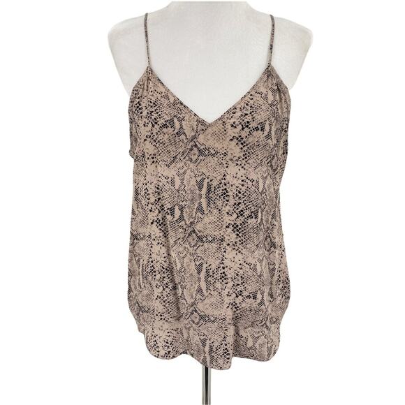 Rebecca Taylor Tops - Rebecca Taylor 100% Silk Snakeskin Print Cami Top